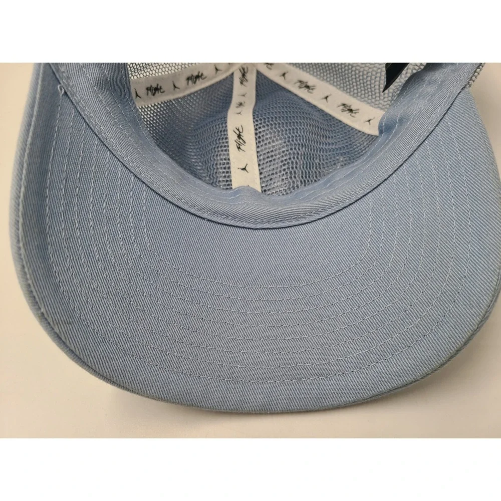 Air Jordan Jumpman‎ S-M Full Mesh Trucker Snapback Hat Cap Basketball Blue White